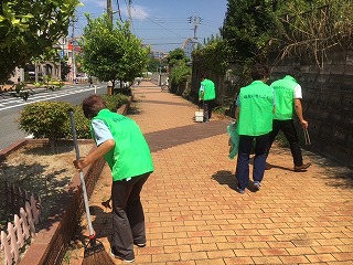 清掃ボランティア継続中