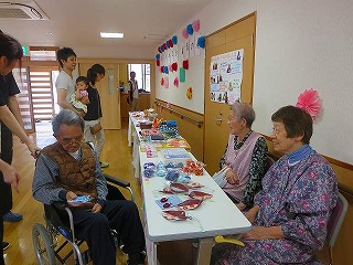 自悠の庵 幸神　バザー開催